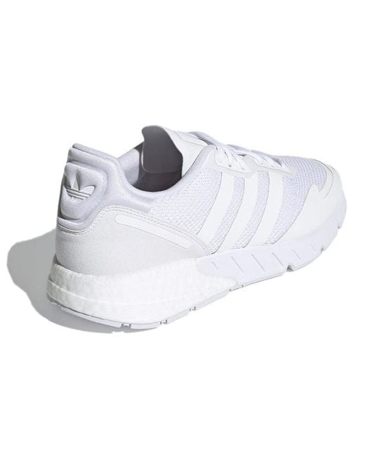 Adidas White Zx 1K Boost 'Triple' for men