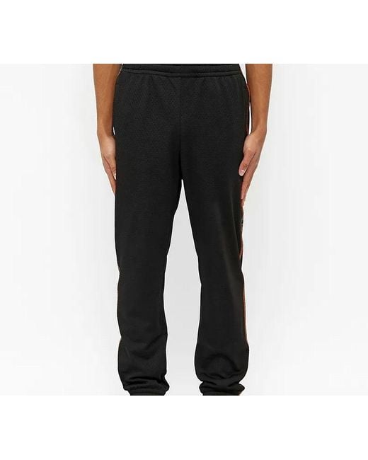 Gucci Black Airtex Rope Taped Gg Logo Track Pant for men