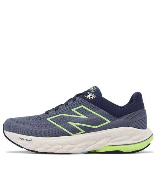 New Balance Blue Fresh Foam X 860V14 Neon' for men