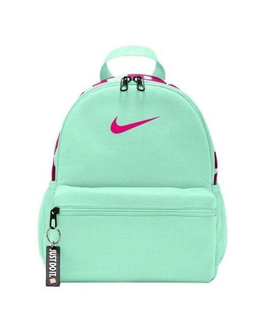mint green nike bag