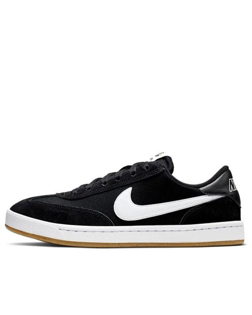 Nike Black Sb Fc Standard Skate Shoes for men