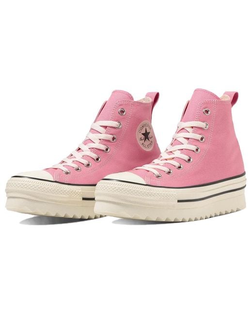 Converse Pink All Star Sharksole High Top for men