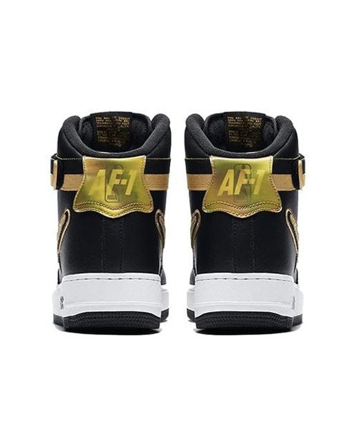 Nike Blue Air Force 1 High Nba 'Metallic' for men