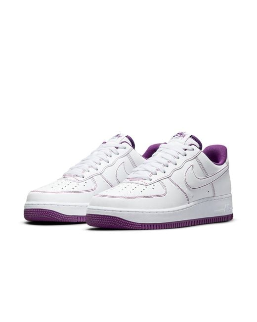 Nike White Air Force 1 '07 'Contrast Stitch for men