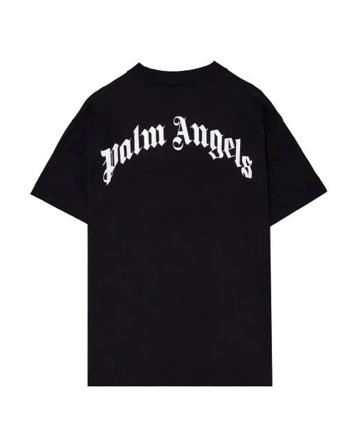 Palm Angels Black Bear In Love Classic Tee for men