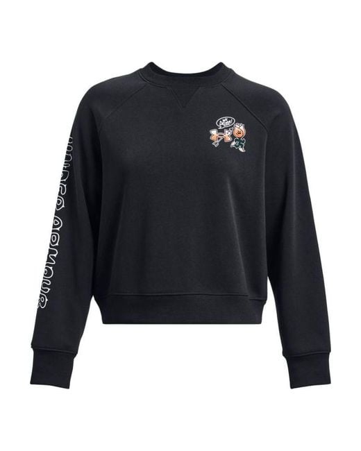 Under Armour Blue (Wmns) Heavyweight Terry Crew