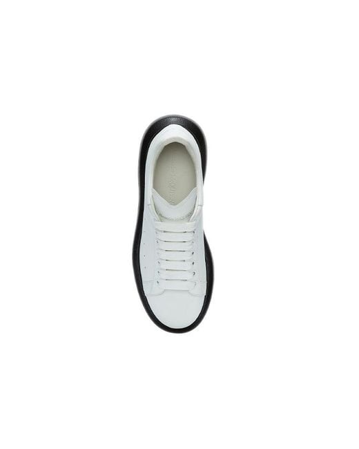 McQueen White Oversized Sneaker Sole' for men