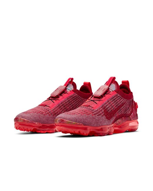 Nike Red Air Vapormax 2020 Flyknit 'Team' for men