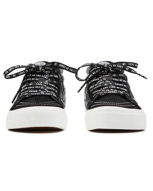 Vans Black Goodhood X Vault Og Sk8-Mid Lx Retro Sneakers for men