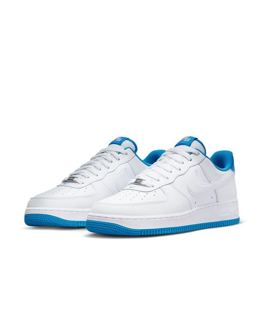 Nike Blue Air Force 1 '07 Light Photo' for men