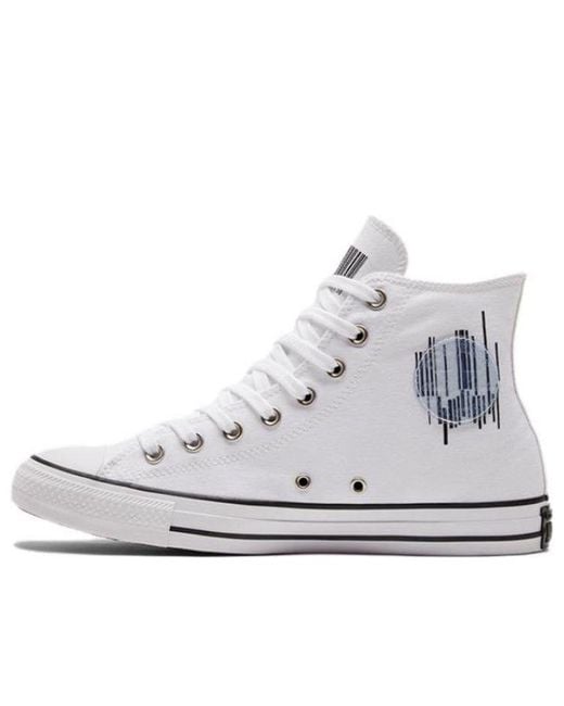 Converse White Chuck Taylor All Star Translucent Barcode' for men