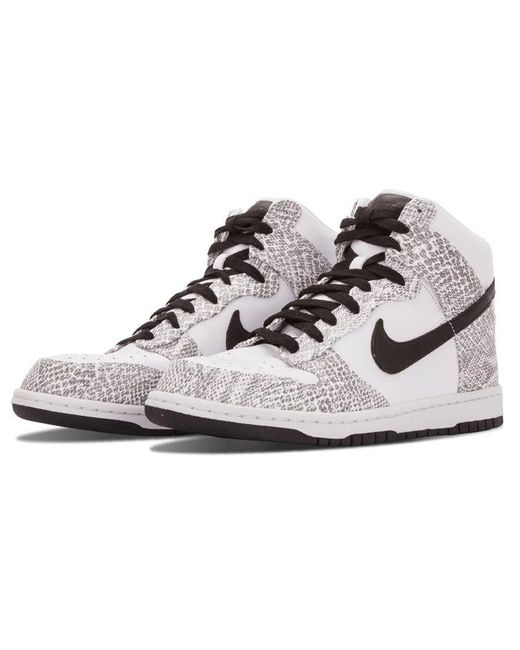 Nike White Dunk Prm Hi Sp 'Cocoa Snake' for men