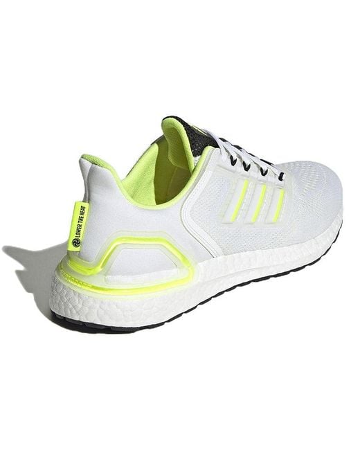 Adidas White Ultra Boost 20 Lab for men