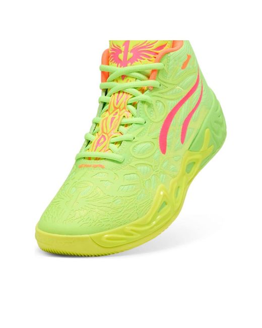 PUMA Yellow Mb.04 'Neon Gem' for men