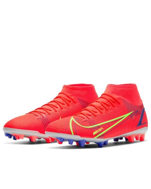 Nike Red Mercurial Superfly 8 Academy Ag Artificial Grass 'Dark' for men