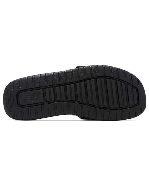 New Balance Black 230 Slides for men
