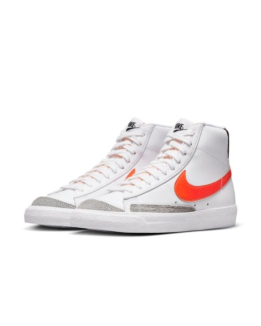 Nike White Blazer Mid '77 Vintage Safety' for men
