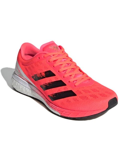 Adidas Red (Wmns) Adizero Boston 9 'Signal'