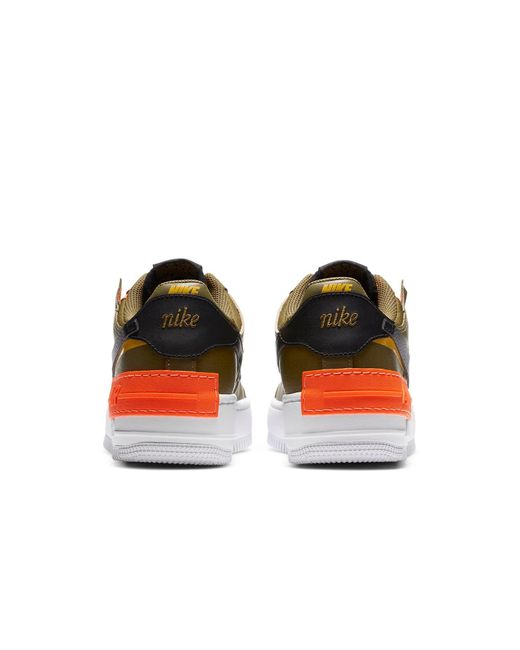 Nike Brown (Wmns) Air Force 1 Shadow Flak'