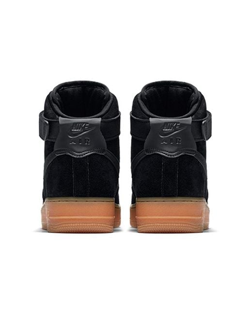 Nike Blue Air Force 1 High 07 Lv8 Suede Gum' for men