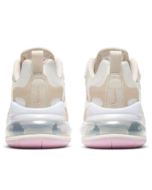 Nike White (Wmns) Air Max 270 React 'Metallic Bronze'