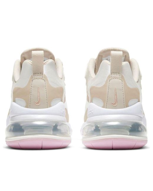 Nike White (Wmns) Air Max 270 React 'Metallic Bronze'