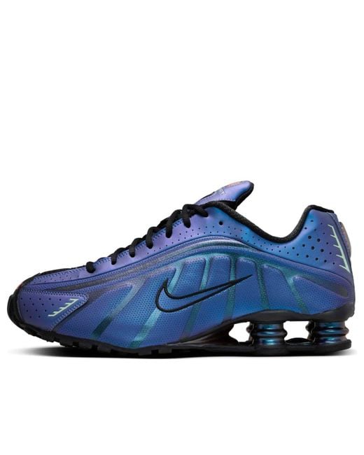 Nike Blue Shox R4 'Iridescent' for men
