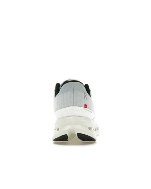 On Shoes White Cloudsurfer 'Mineral Aloe' for men