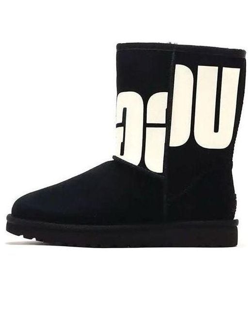 Ugg Black (Wmns) Classic Short 2 Chopd