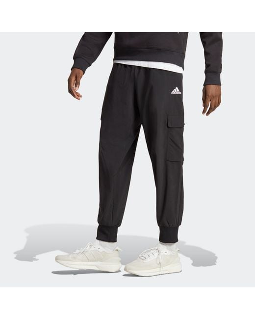 Adidas Black M Sl C 7/8 Pt Pant for men