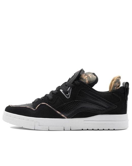 Li-ning Black (Wmns) Weiwu Pro Sta Skate Shoes Camo'