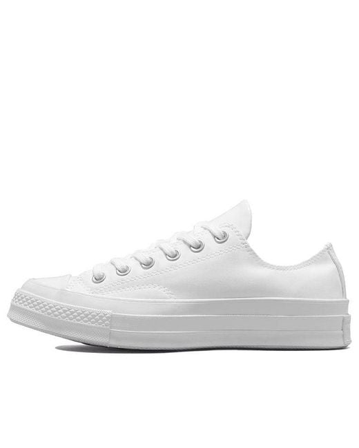 Converse White (Wmns) Chuck 70 Low 'Patent Pop