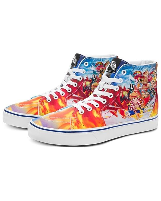 Vans Blue One Piece X Sk8-Hi 'Punk Hazard' for men