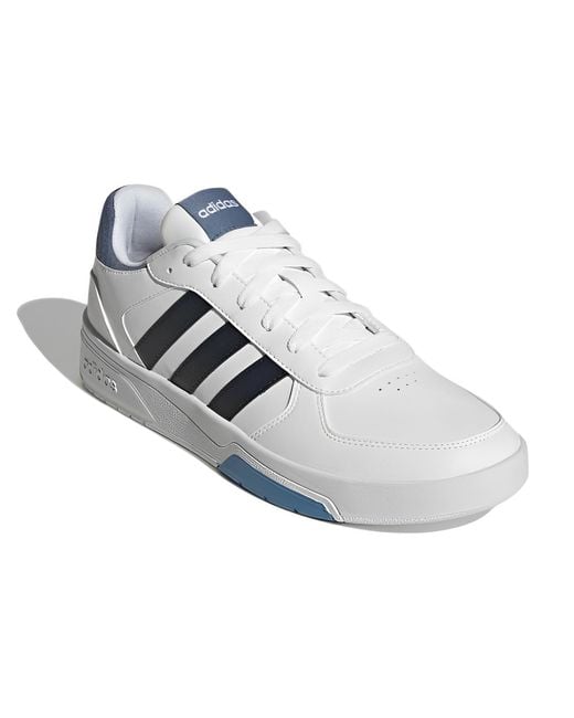 Adidas Blue Courtbeat Court Lifestyle Shoes Legend Ink' for men