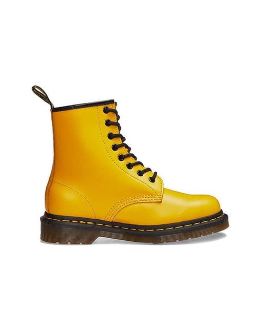Dr. Martens Yellow 1460 Colorful Series 8 Martin Boots Couple Style for men