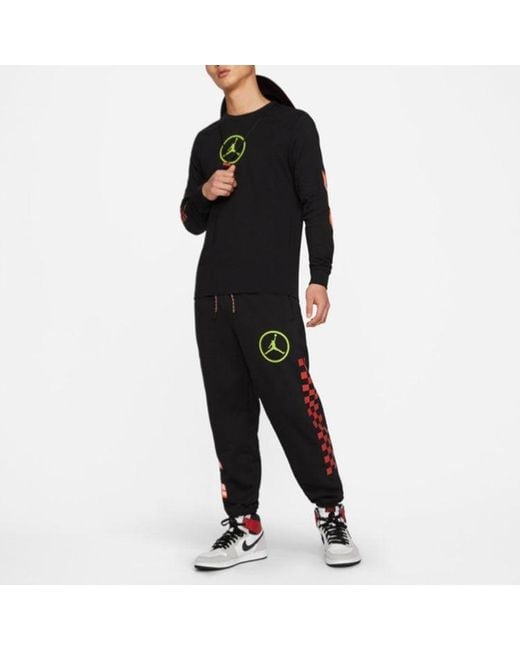 Nike Black Sports Sweatpants for men