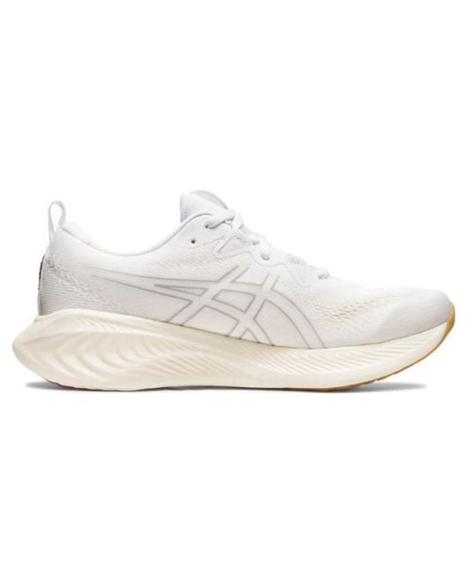 Asics White Gel-cumulus 25 Running Shoes for men