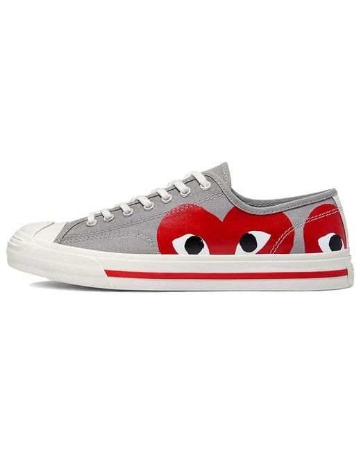 Converse Red X Comme Des Garcons Play Jack Purcell 'Drizzle' for men
