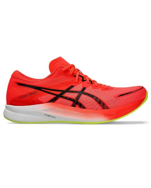Asics Red Hyper Speed 3 'Sunrise' for men