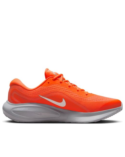 Nike Red Journey Run Premium 'Hyper Crimson Wolf Safety Metallic' for men