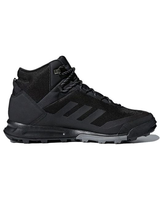 Adidas Black Terrex Tivid Mid Climaproof 'Core' for men