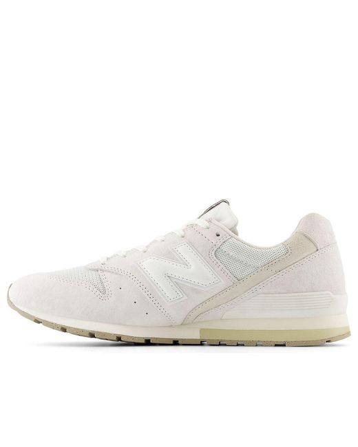New Balance White 996 for men