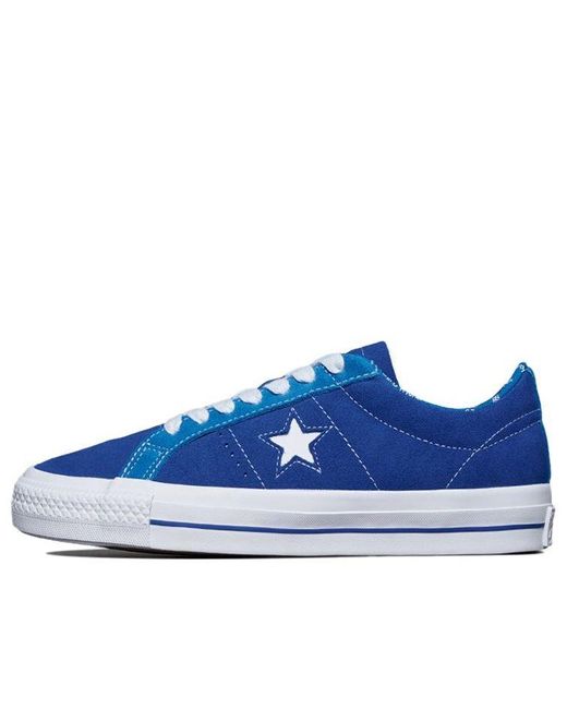 Converse Blue General One Star Skate Shoes for men