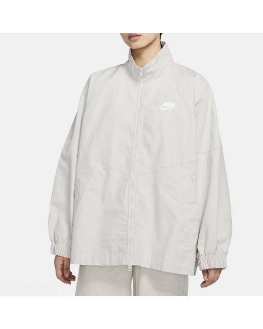 Nike White (Wmns) Sportswear Jacket