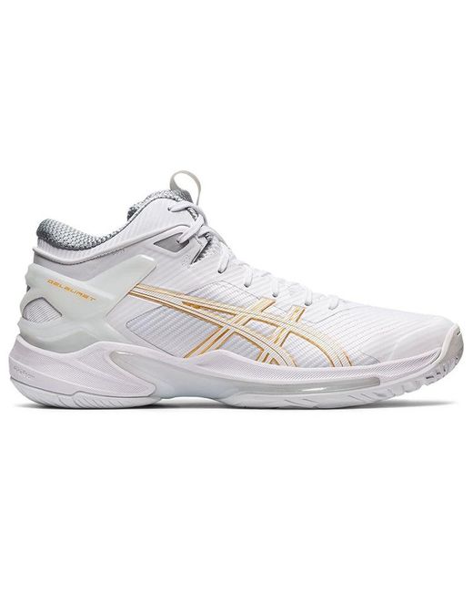 Asics White Gel Burst 24 Wide for men