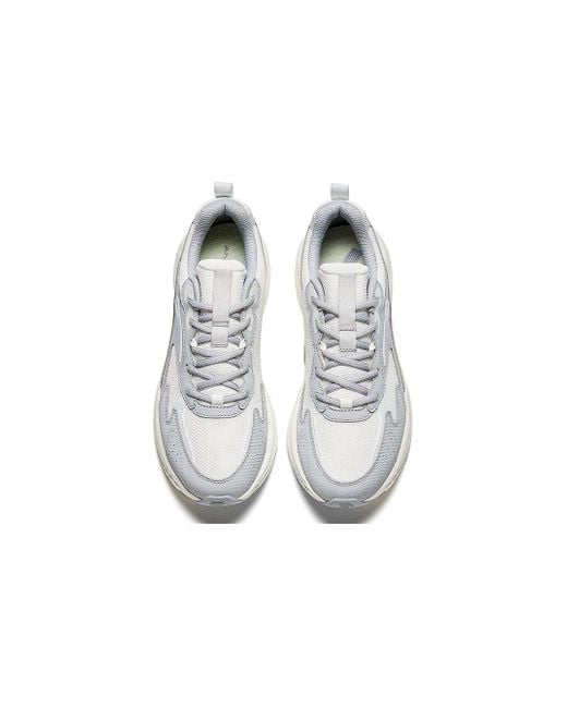 Anta White Running Series Sneakers for men