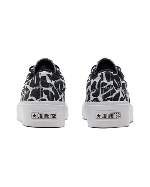 Converse Blue Skidgrip Stylish Low Top Casual Canvas Shoes Printing for men