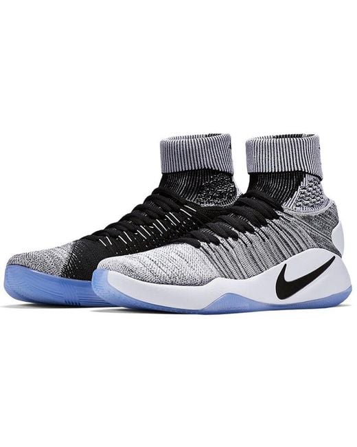 Nike Blue Hyperdunk 2016 Flyknit for men