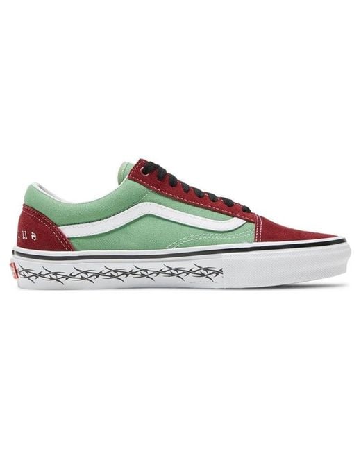 Vans White Supreme X Old Skool 'Barbed Wire for men