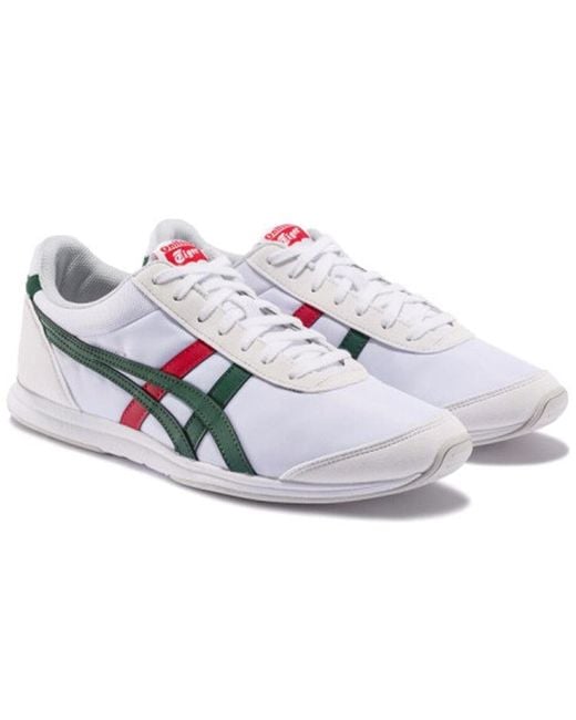 Onitsuka Tiger White Golden Spark Sneakers for men